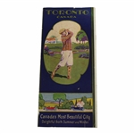 Circa 1920s Toronto Canada Canadas Most Beautiful City Travel Brochure