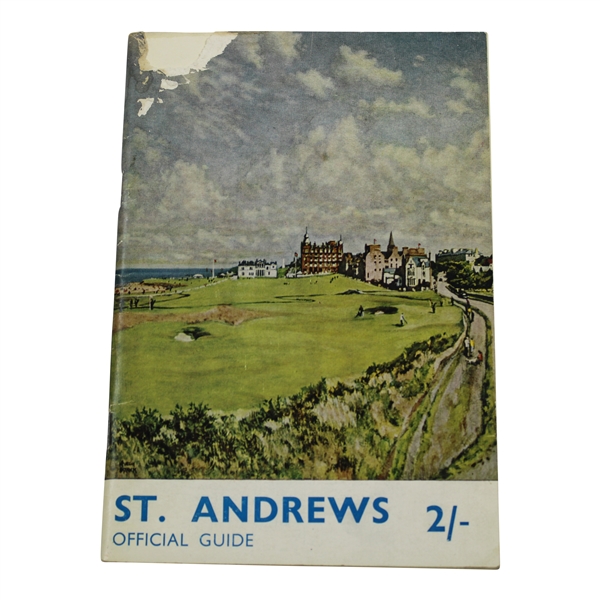 Circa 1960's St. Andrews Travel Brochure Official Guide