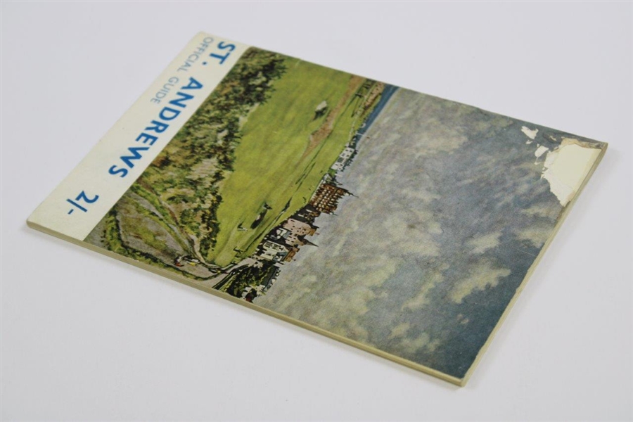 Circa 1960's St. Andrews Travel Brochure Official Guide