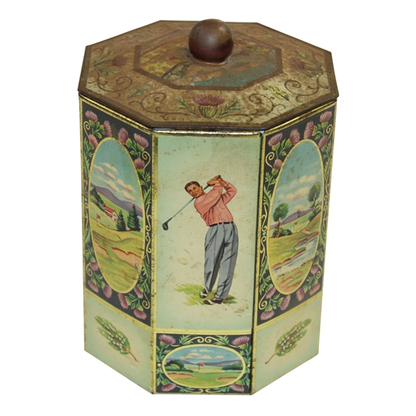 Macgregor Golf Themed Tin Container - Employee Gift