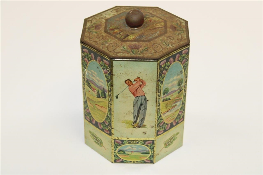 Macgregor Golf Themed Tin Container - Employee Gift