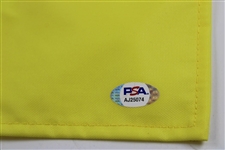 Arnold Palmer Signed Undated Masters Embroidered Flag PSA/DNA #AJ25074