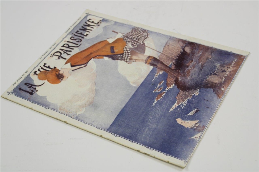 1918 French La Vie Parisienne Complete Magazine - October