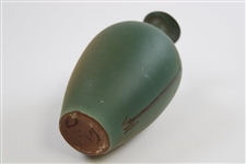 Weller Dickens Ware Pottery Vase Featuring Male Golfer