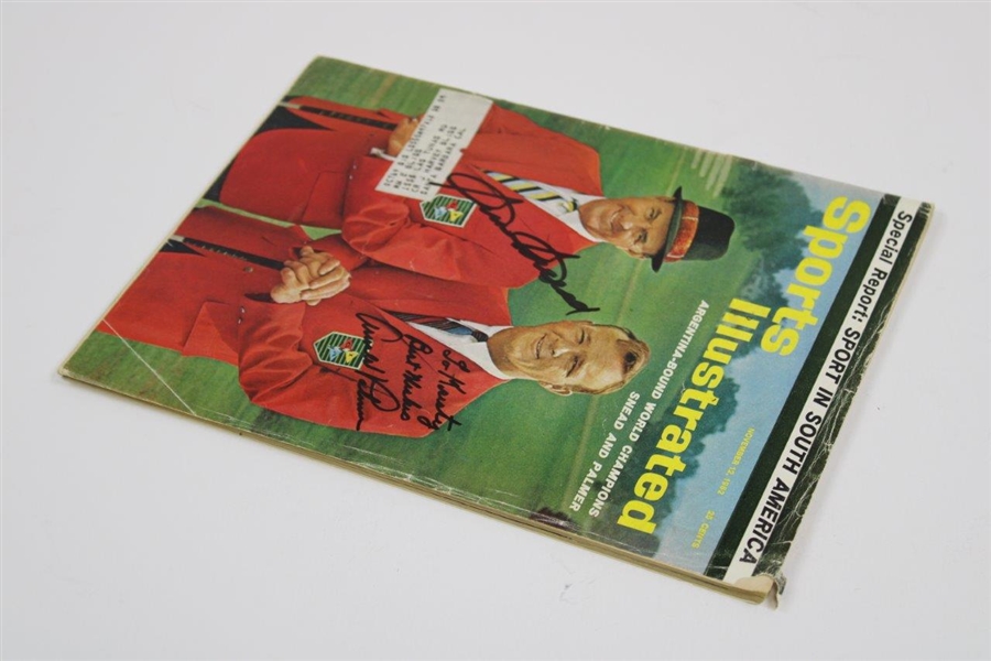 Arnold Palmer & Sam Snead Signed 1962 SI Magazine JSA #BB52042