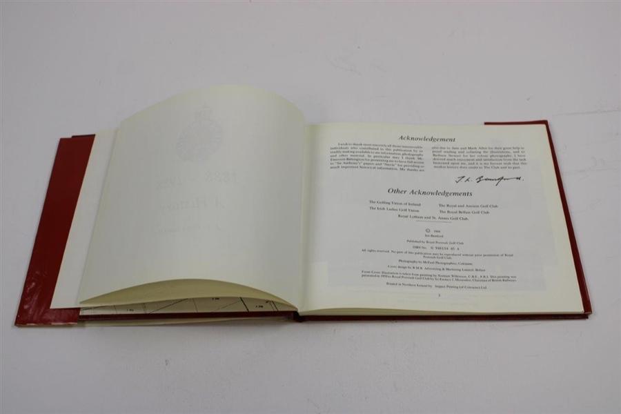100 Years 'Royal Portrush Golf Club' A History Book - 1888-1988