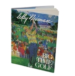 Leroy Neiman Signed 1992 Big Time Golf Book JSA ALOA