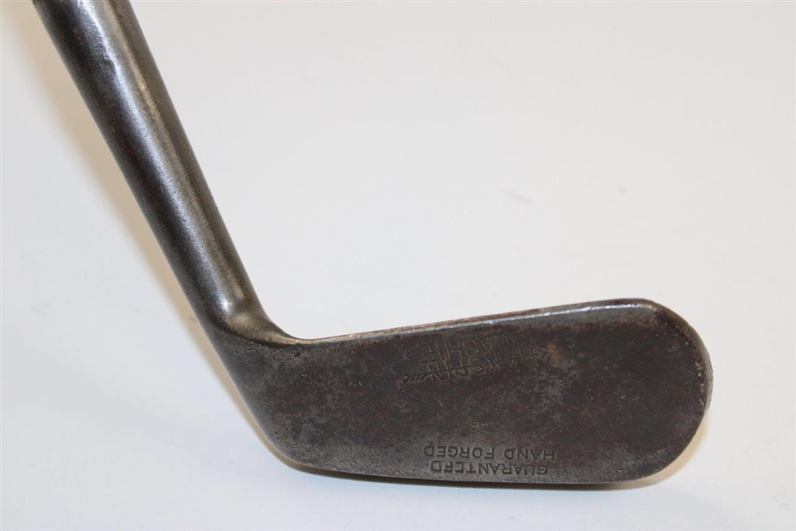 Campbell Bakspin Deep Groove Mashie Golf Club with Shaft Stamp