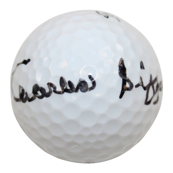 Charlie Sifford Signed Titleist Logo Golf Ball JSA ALOA