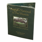 Augusta National & The Masters Photographers Scrapbook Signed by Author Frank Christian