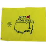 John Daly Signed 2022 Masters Embroidered Flag JSA ALOA