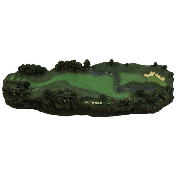 The 14th at Muirfield Danbury Mint Legendary Golf Holes Statue