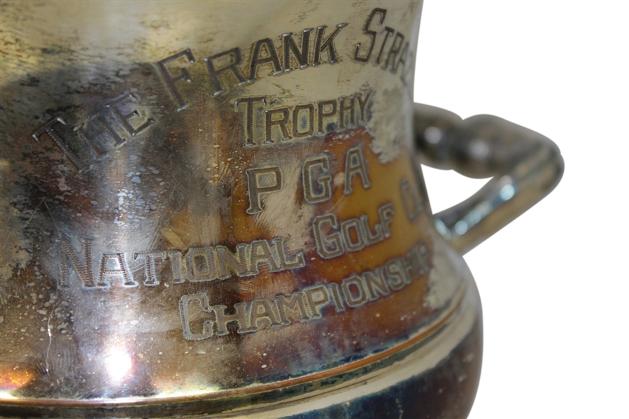 The Frank Strazza National Golf Club Champion Silver Loving Cup Trophy