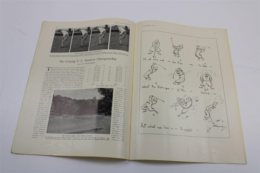 1932 Golf Illustrated Vol 37 No. 6 Magazine - September