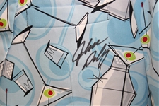 John Daly Signed Personal Hand-tailored LoudMouth Blue Martinis & Shakers Themed Sport Coat JSA ALOA