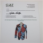 John Daly Signed Personal Hand-tailored LoudMouth Red & Blue Bandana Themed Sport Coat JSA ALOA