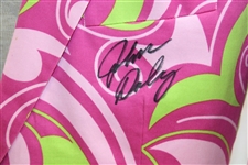 John Daly Signed Personal Hand-tailored LoudMouth Pinkm Dk Pink, & Lt Green Themed Sport Coat JSA ALOA