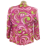 John Daly Signed Personal Hand-tailored LoudMouth Pinkm Dk Pink, & Lt Green Themed Sport Coat JSA ALOA