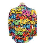 John Daly Signed Personal Hand-tailored LoudMouth Graffiti Themed Sport Coat JSA ALOA