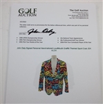 John Daly Signed Personal Hand-tailored LoudMouth Graffiti Themed Sport Coat JSA ALOA