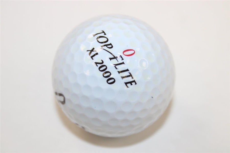 Sergio Garcia Signed Top-Flite XL2000 Logo Golf Ball JSA ALOA
