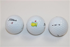 Complete Dozen 2007 Masters Tournament Logo Titleist Golf Balls in Original Box