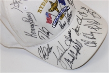 Tiger Woods & Team Signed 2004 Ryder Cup at Oakland Hills Hat - The DiMarco Collection JSA ALOA