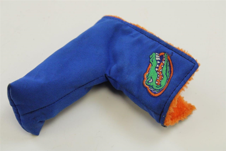 Chris DiMarco's Personal PING Florida Gator Logo Orange & Blue Putter Headcover