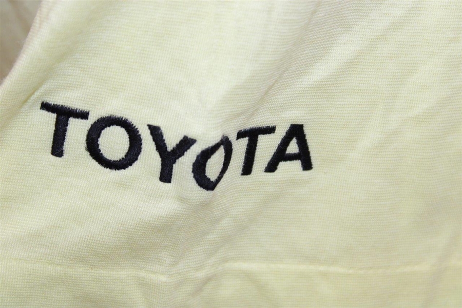 Lot Detail - Chi-Chi Rodriguez's Personal Lt Yellow Golf Shirt with Toyota  Sponsor