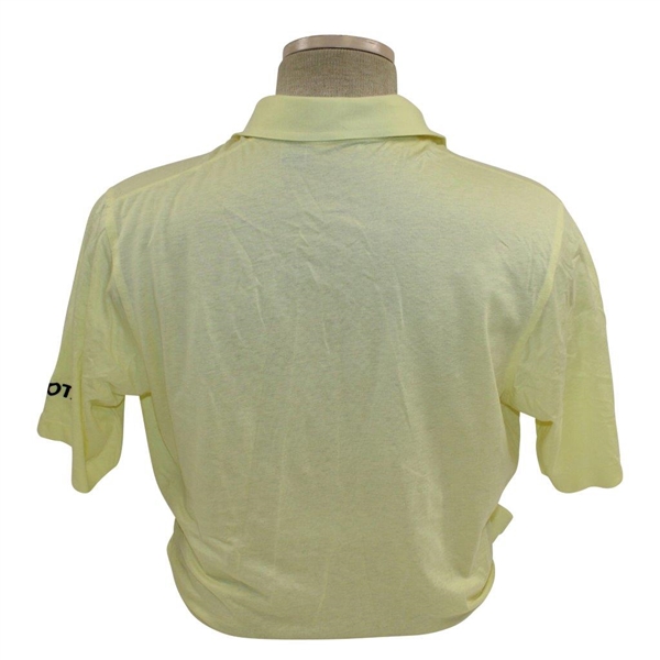 Chi-Chi Rodriguez's Personal Lt Yellow Golf Shirt with Toyota Sponsor