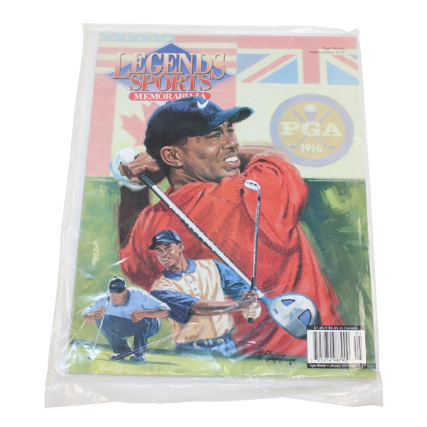Tiger Woods Cover Legends Sport Memorabilia Magazine - Unopened