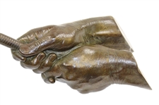 Bronze Mold of Gary Player's Hands By Artist Tico Torres