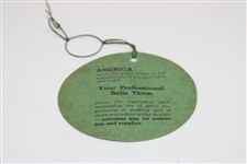 1935 Augusta National Inv. Tournament Sunday Final Rd Ticket #2769 - New Find!