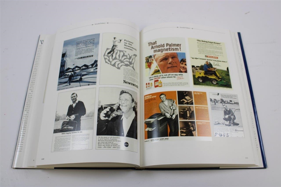 Vardon To Woods: Pictorial History…Advertising' Ltd Ed Book Signed By Author Alastair J. Johnston
