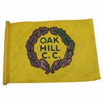 Vintage Oak Hill Country Club Yellow Course Flown Flag
