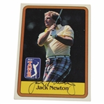Jack Newton Signed 1981 Donruss Golf Card - Deceased JSA ALOA