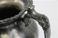 1898 Locustwood Golf Club Derby Silver Co. Quadruple Plated Trophy Won By Tefft