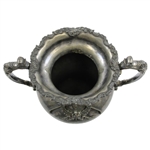 1898 Locustwood Golf Club Derby Silver Co. Quadruple Plated Trophy Won By Tefft