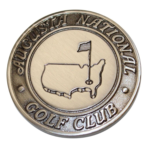 Augusta National Golf Club Member Only Coin In Leather Case