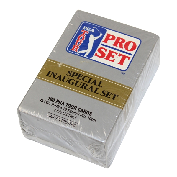 Unopened 1990 PGA Tour Card Set - Sealed In Original Wrap