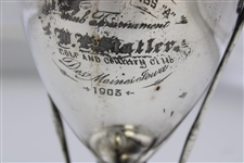 1903 W.E. Statler Des Moines G & CC First Prize Class A Club Tournament Trophy 