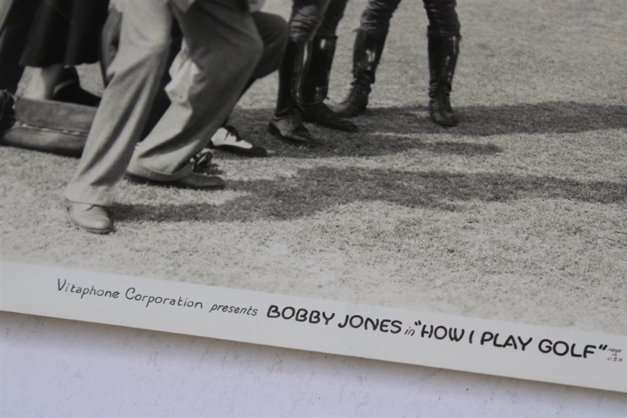 Bobby Jones In 'How I Play Golf' Vitaphone Corp. 'The Brassie' Photo