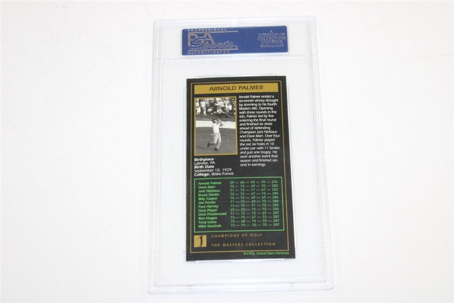 Arnold Palmer Signed 1998 Champions of Golf Mc 1964 PSA/DNA Auto #65073046