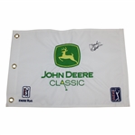 Jordan Spieth Signed John Deere Classic Embroidered Flag - 1St Win JSA/Aloa