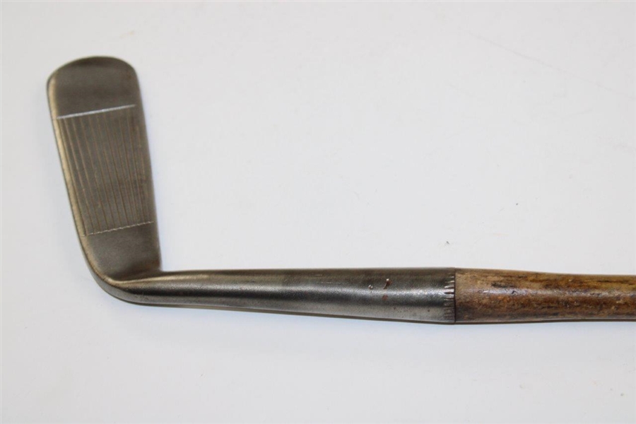 George Nicoll Whippet Leven Fife Scotland Hand Forged Putter With Paddle Grip