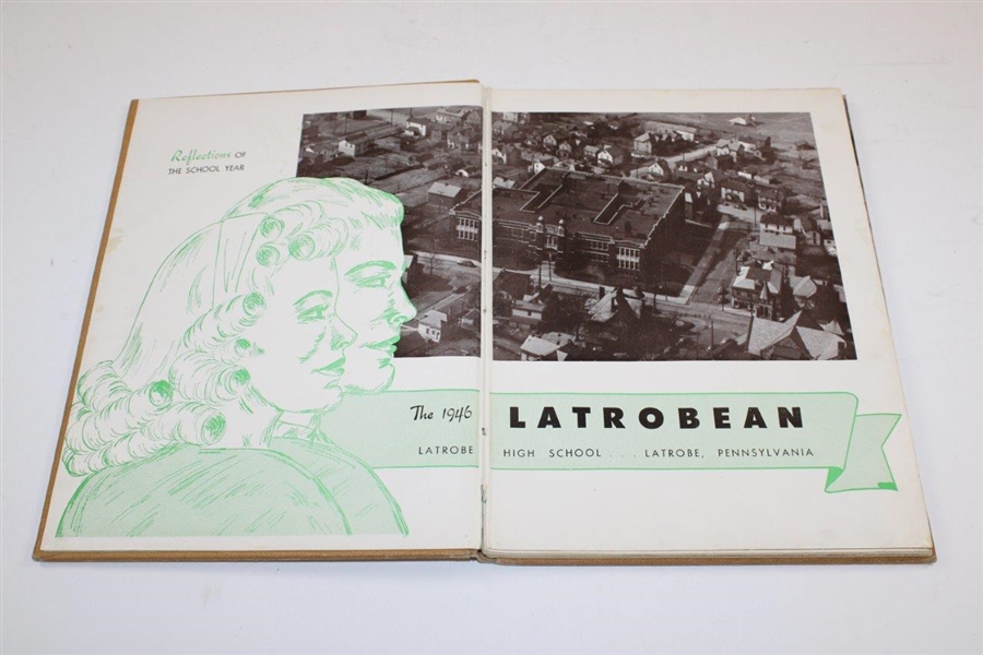 1946 The Latrobean High School Yearbook - Arnold Palmer & Fred Rogers