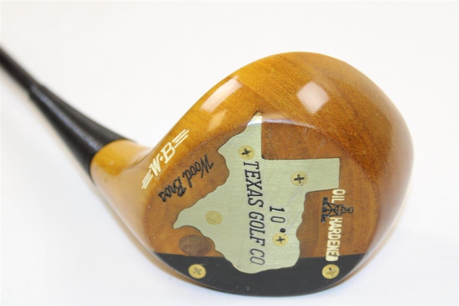 Wood Bros. Custom Made Persimmon Driver by David Wood - Texas Golf Co.