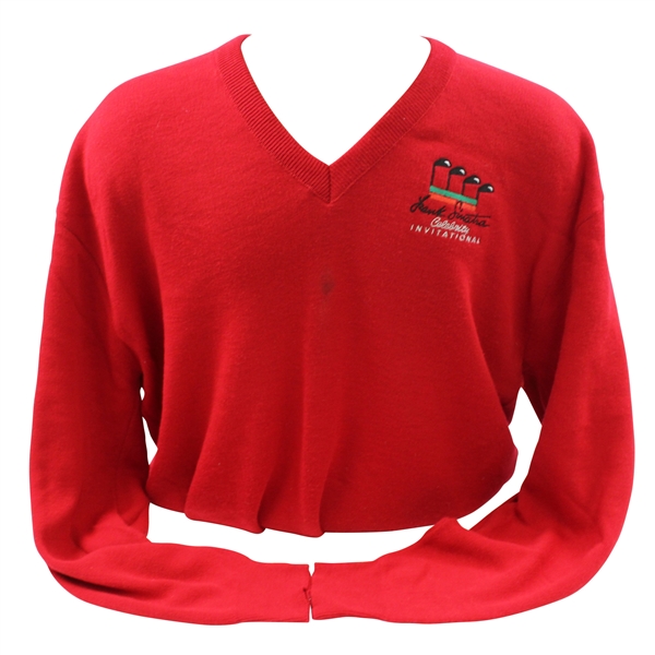 Frank Sinatra Celebrity Invitational Red Sweater - Size XL