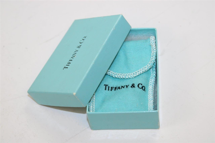 Tiffany & Co. Sterling Silver Golf Tee in Original Box & Sleeve