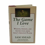 Sam Snead Signed 1997 The Game I Love Book by Sam Snead JSA ALOA